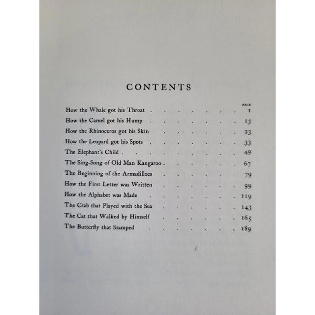 Just So Stories by Rudyard Kipling, 1978, Book of Fables For Sale - Image 4 of 8