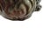 Ceramic Vintage Norleans Japan Mid Century Smoke Gray and Tan Persian Cat Porcelain Statue With Label For Sale - Image 7 of 14