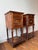 Pair of 19th Century Mahogany Marble-Top Side Tables For Sale - Image 4 of 6