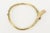 Vintage Los Castillo Hallmarked Brass Interlocking Hands Collar Sculptural Necklace, 1950's For Sale In Miami - Image 6 of 12