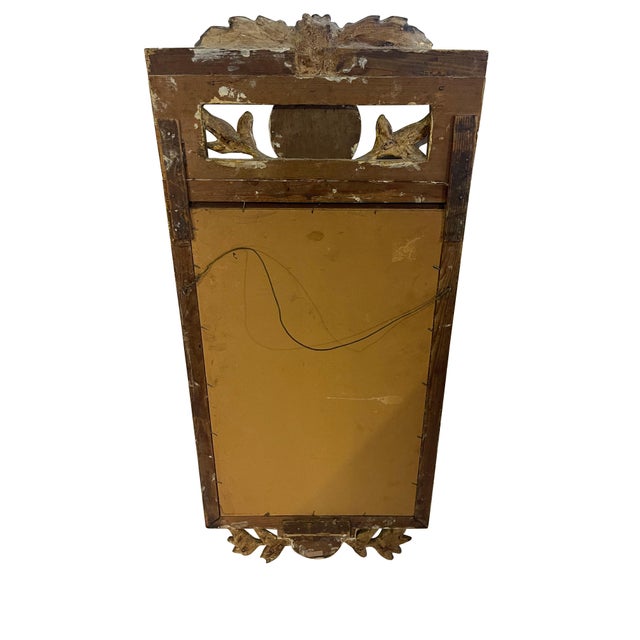 Late 18th Century Gustavian Gilt Swedish Mirror with Original Glass For Sale - Image 13 of 18