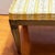 Rare 1966 Thomasville Formal Ladderback Style Dining Chairs Original Yellow Patterned Upholstery For Sale - Image 12 of 16