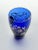 1960s Murano-Style Bohemian Venetian 6-Piece Cobalt Blue Decanter Cordial Set For Sale - Image 11 of 12
