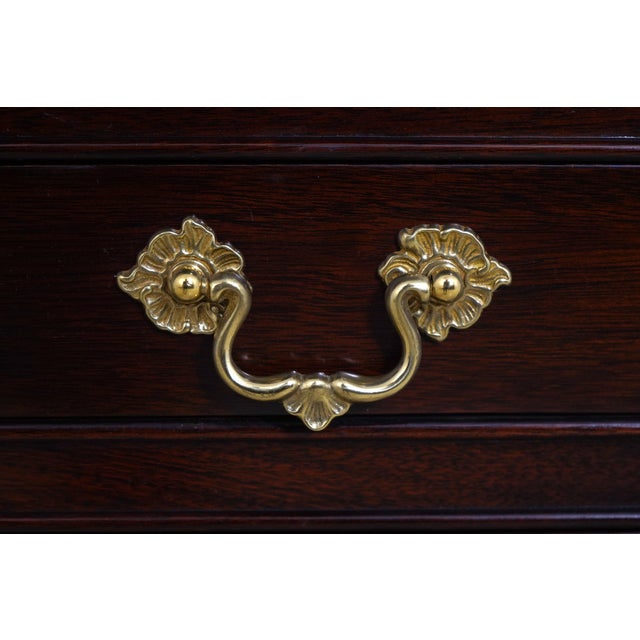Stickley 4 Drawer Marble Top Server Console For Sale - Image 10 of 18