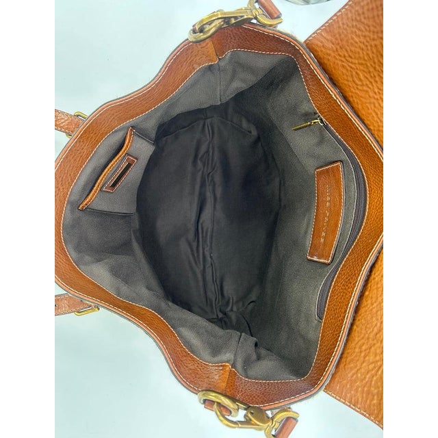 Contemporary Mid 20th Century Dolce and Gabbana Leopard Print Pony Hair Tan Leather Miss Privee Shoulder Bag For Sale - Image 3 of 11