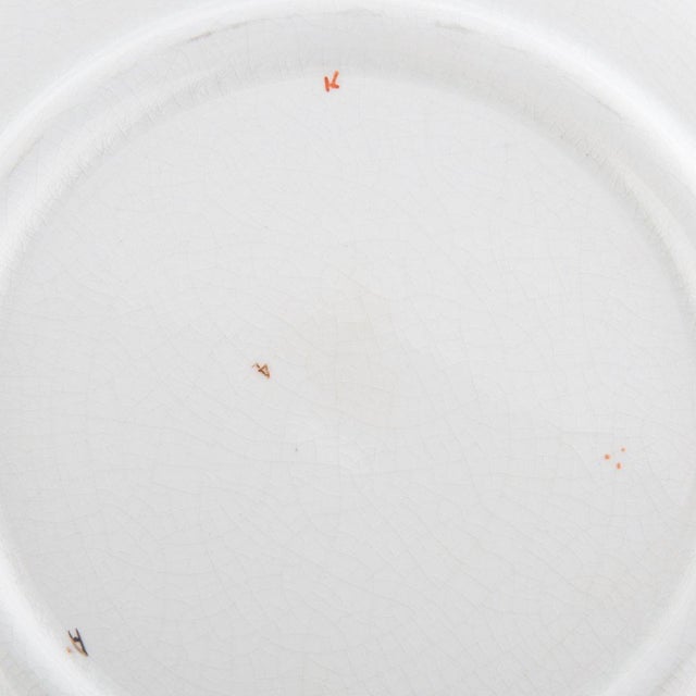 Seven Piece “Chelsea Bird’ Pattern Garniture of Antique English Porcelain For Sale - Image 16 of 16