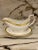 English White & Gold Saucer W/ Underplate For Sale In Miami - Image 6 of 6