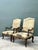 Brown Vintage 18th Century French Baroque Tapestry Arm Chairs - A Pair For Sale - Image 8 of 12