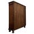 Early 20th Century Antique English Oak Glazed Display Cabinet For Sale - Image 10 of 12