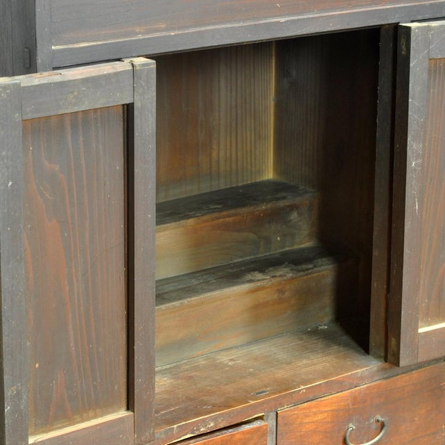 1920s Small Japanese Cabinet, 1920s For Sale - Image 5 of 11