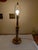 1950's beautifully crafted Stiffel stylebrass column candlestick table lamp. This lamp uses a 3-way bulb and has a roll...