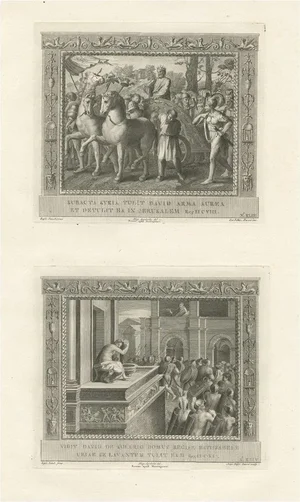King David, 1850, Paper