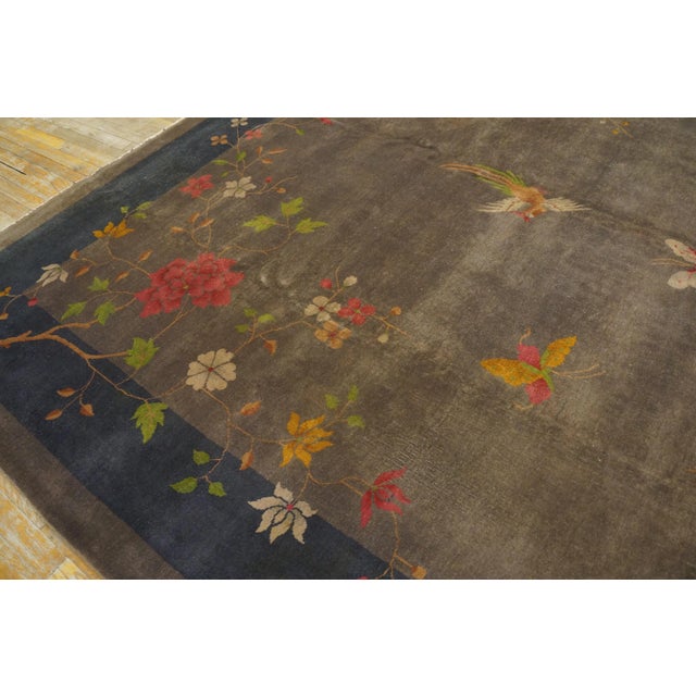 Art Deco 1920s Chinese Art Deco carpet ( 9'10" x 13'6" - 300 x 411 ) For Sale - Image 3 of 9