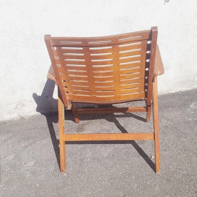 Rex Folding Lounge Chairs by Niko Kralj, 1950s, Set of 8 For Sale - Image 17 of 18