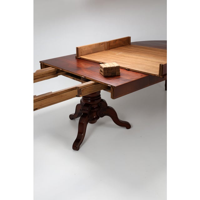 Antique German Biedermeier Extending Dining Table, 1830 For Sale - Image 11 of 18