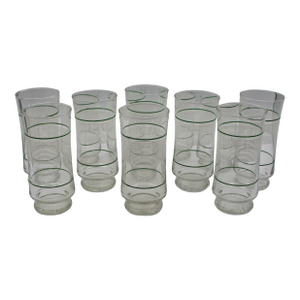 Mid 20th Century Mid-Century Anchor Hawking Modern Glasses - Set of 12