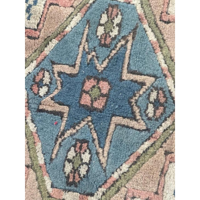 Mid-Century Turkish Square Kars Rug, 1960s For Sale - Image 9 of 13
