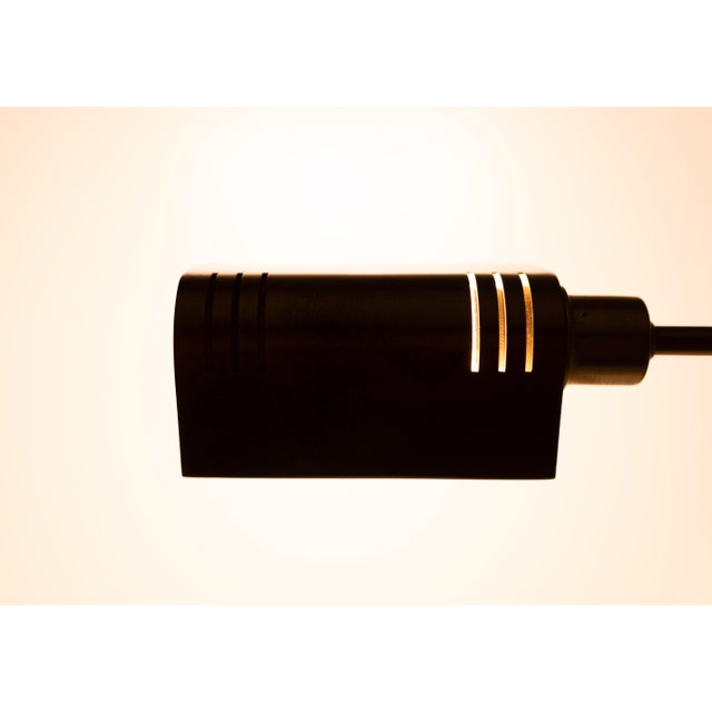 Brass Swing Arm Library Floor Lamp from Holtkoetter, Germany, 1980s For Sale - Image 4 of 11