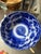Japanese Antique Japanese Meiji Period Blue Bowl For Sale - Image 3 of 8