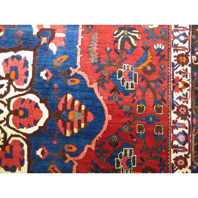 Textile Oversize Traditional Bakhtiari Rug, 10'8'' X 14'9'' For Sale - Image 7 of 10