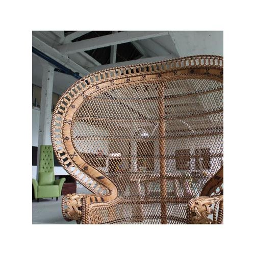 Wood Peacock Armchair from Kok Maison, 1970s For Sale - Image 7 of 17