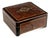 19th Century Napoleon III Marquetry Box, Mother of Pearl Inlay For Sale