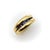This is a vintage ring with beautiful construction and a clean aesthetic line. Two half-dome bands are stacked together,...