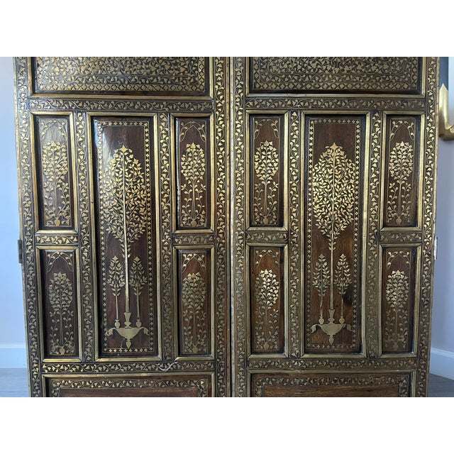 1970s Mahogany Bogart Chest With Brass Inlay For Sale In New York - Image 6 of 18