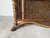 Brown Vintage Coastal Organic Bamboo & Woven Wicker Three-Drawer Nightstand For Sale - Image 8 of 12