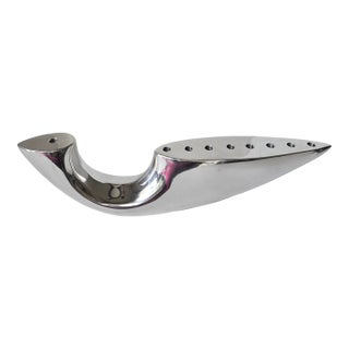 Nambe Illume Polished Metal Menorah For Sale