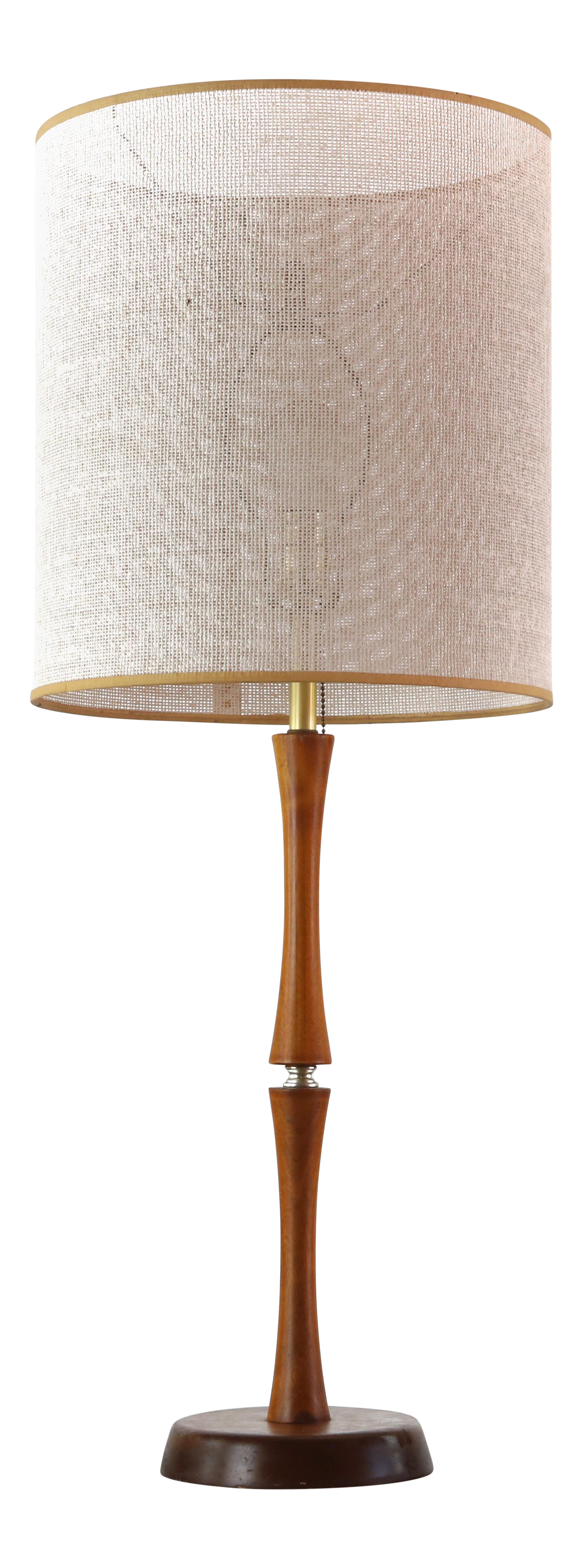 mid century danish table lamp