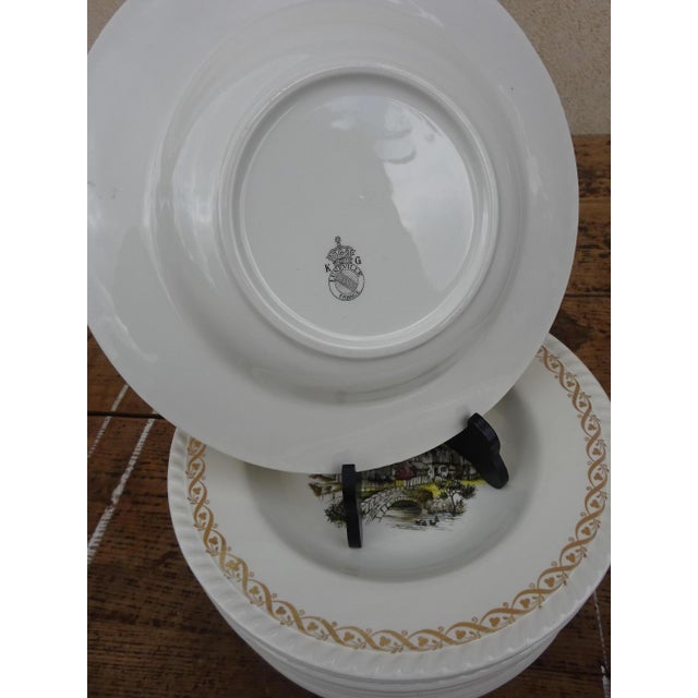 Soup Plates in Lunéville Earthenware from Keller & Guerin, 1890s, Set of 11 For Sale - Image 15 of 18
