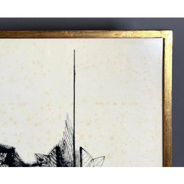 1950s Shraga Weil Lithograph, Untitled For Sale In Columbus - Image 6 of 6