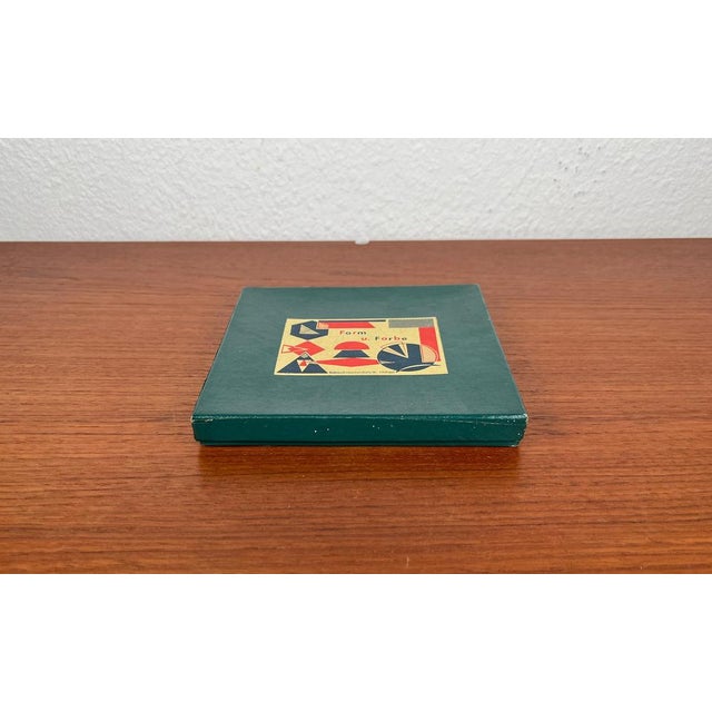 Plastic Mid-Century German Form Und Farbe Stencil Set, 1960s For Sale - Image 7 of 11