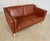 Mid-Century Danish Cognac Leather 2-Seater Sofa from Mogens Hansen For Sale - Image 13 of 18