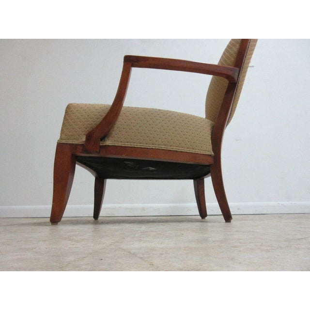 1990s Hickory White Fireside Club Chair For Sale In Philadelphia - Image 6 of 10