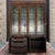 Brown Vintage Henredon Fine Furniture Mid Century Modern Oak 8 Door Lighted Bar Cabinet or China Cabinet For Sale - Image 8 of 18
