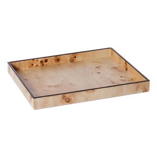 Valberg Burl Veneer All-Purpose Tray For Sale