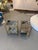 Metal Neoclassical Side Tables in Brass and Oxidized Mirros, 1960, Set of 2 For Sale - Image 7 of 12