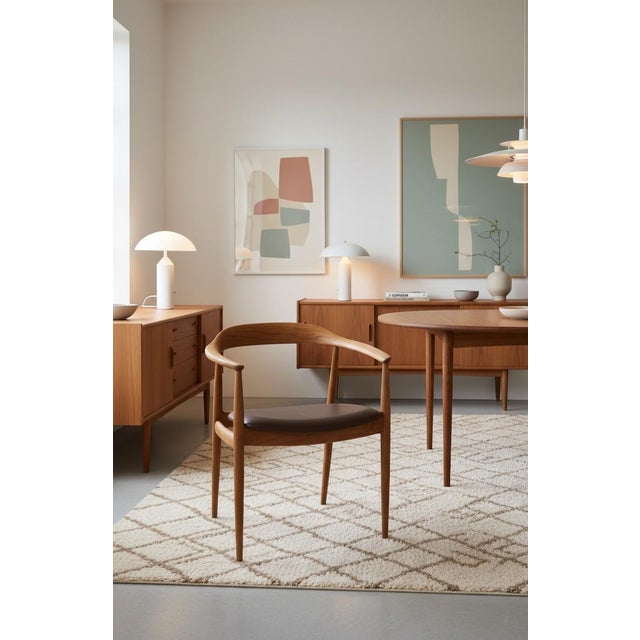 Vintage Armchair by Illum Wikkelsø for Niels Eilersen, 1960s For Sale - Image 17 of 18