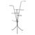 Mid-Century Czech Flower Stand in Lacquered Metal, 1950s For Sale - Image 10 of 10