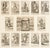 Johann Christoph Weigel, Pocket Calendar for the Year 1722, Paper For Sale