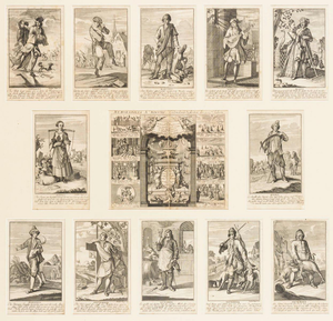 Johann Christoph Weigel, Pocket Calendar for the Year 1722, Paper