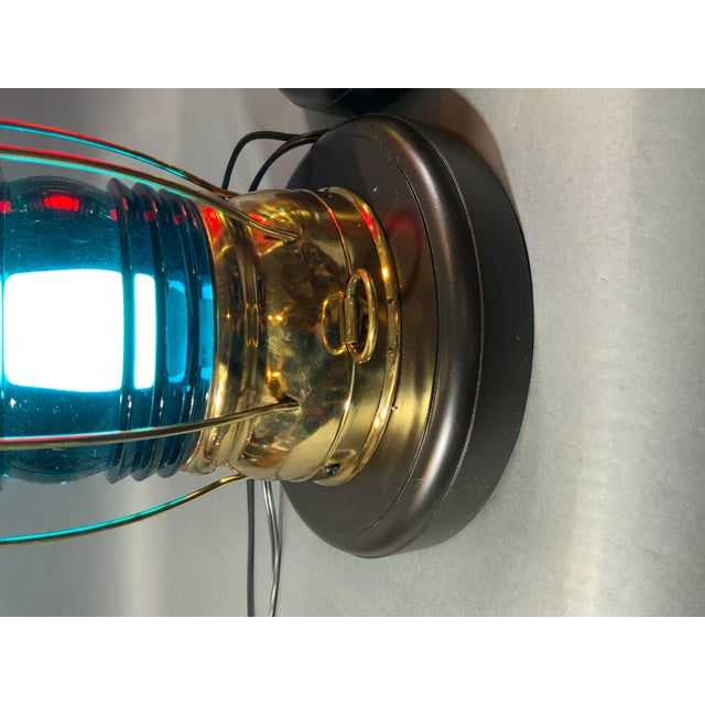 American Outstanding Pair of Marine Lanterns by Peter Gray of Boston For Sale - Image 3 of 12