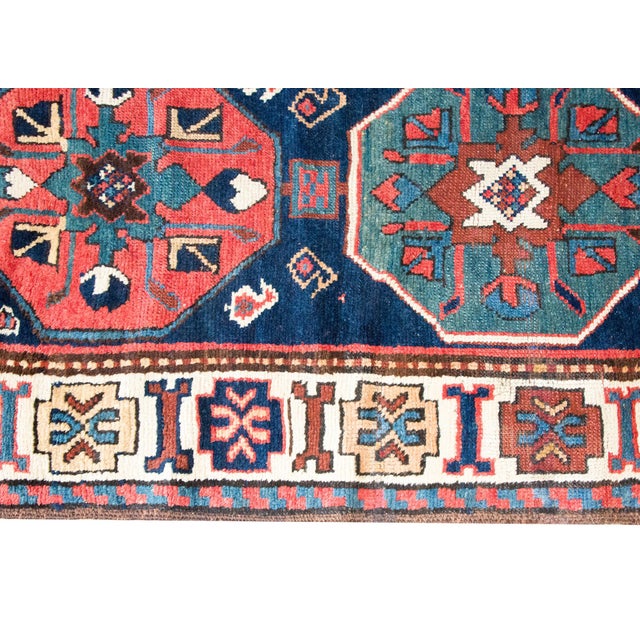 Early 20th Century Persian Kuba Runner For Sale - Image 4 of 16