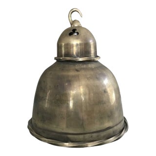Robert Kime Gothic Hanging Helmet Lamp For Sale