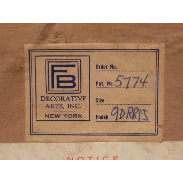 Mid 20th Century French Provincial Style Mirror by Friedman Brothers For Sale - Image 5 of 8