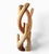 Stunning suar wood sculpture, perfect for use as a coat rack, hat stand, or scarf holder. It will look beautiful in a...
