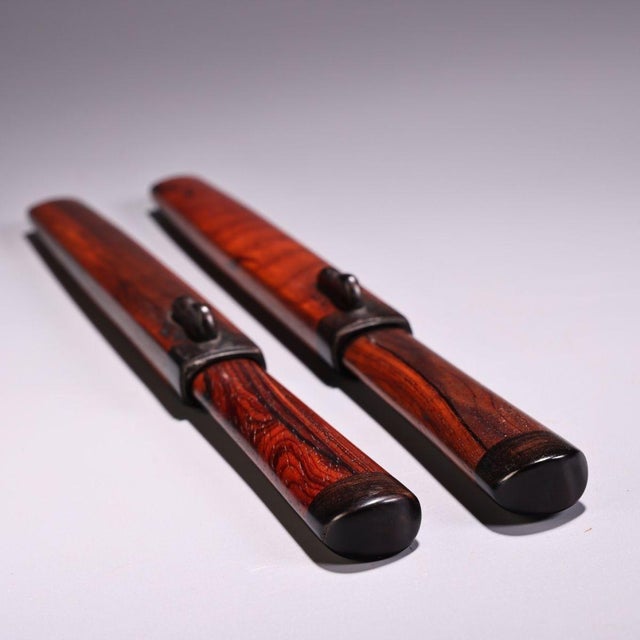Pair of Antique Rosewood Letter Openers, Paper Knives, 80g Each For Sale - Image 9 of 10