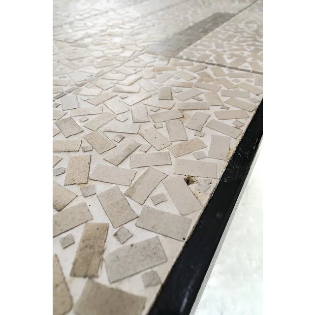 Sleek Mosaic Coffee Table For Sale - Image 5 of 9